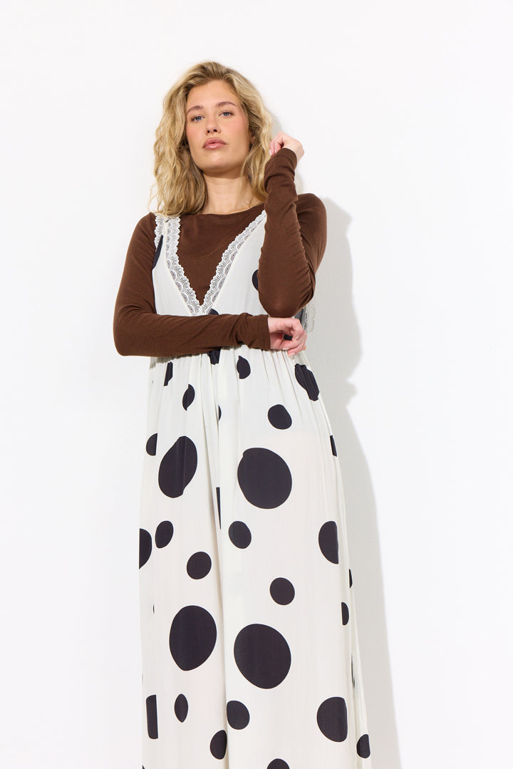 HUNKØN Salem Dress Kjoler White