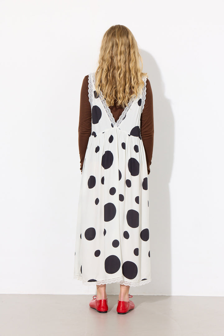 HUNKØN Salem Dress Kjoler White