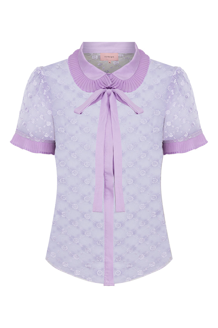 HUNKØN Sammy Shirt Skjorter Lavender