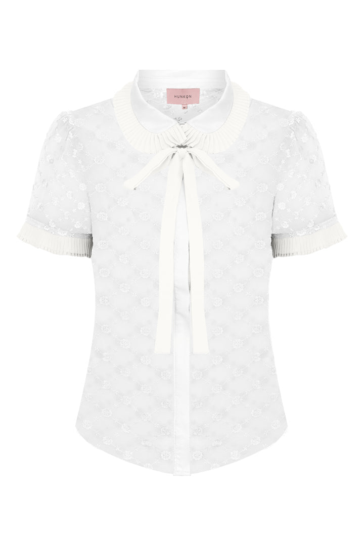 HUNKØN Sammy Shirt Skjorter White