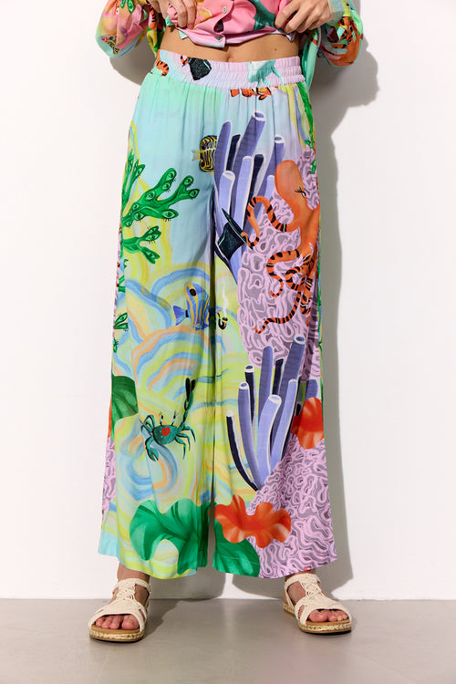 Sandy Trousers - Ocean Life Art Print main image 0