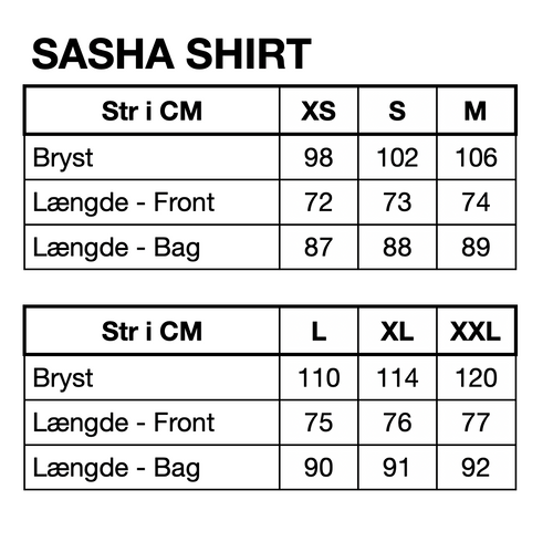 HUNKØN Sasha Shirt Skjorter Light Blue
