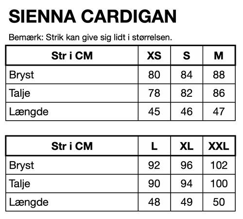 HUNKØN Sienna Knit Cardigan Cardigans Black