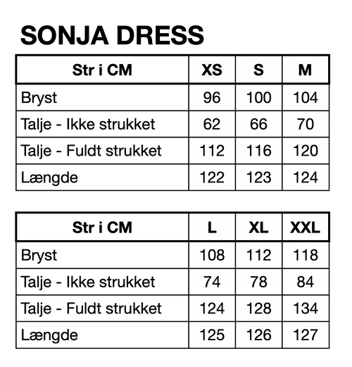 HUNKØN Sonja Dress Kjoler Cocoa Sky Art Print