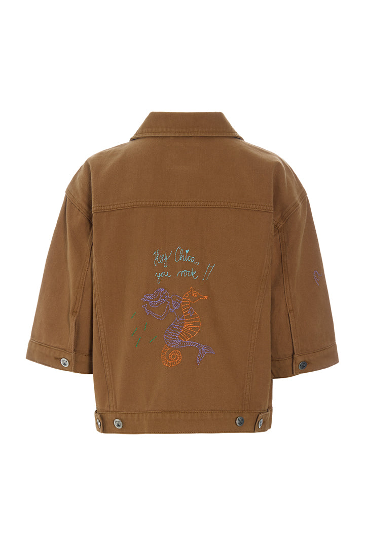 HUNKØN Suki Jacket Jakker Caramel