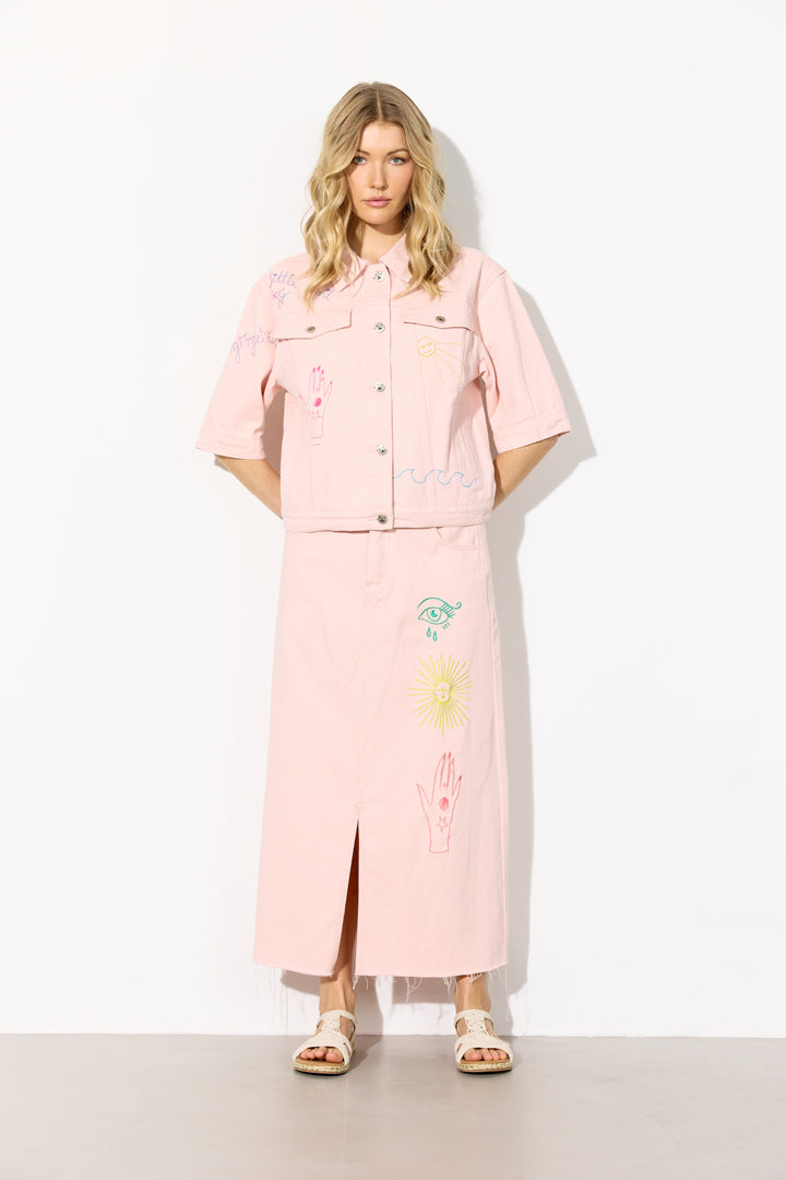 HUNKØN Suki Jacket Jakker Rose