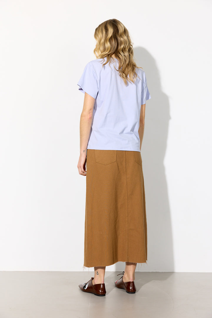 HUNKØN Suki Skirt Nederdele Caramel