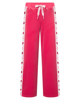 HUNKØN Svea Pants Sweatpants Pink Hearts