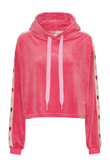 HUNKØN Svea Sweatshirt Sweatshirts Pink Hearts