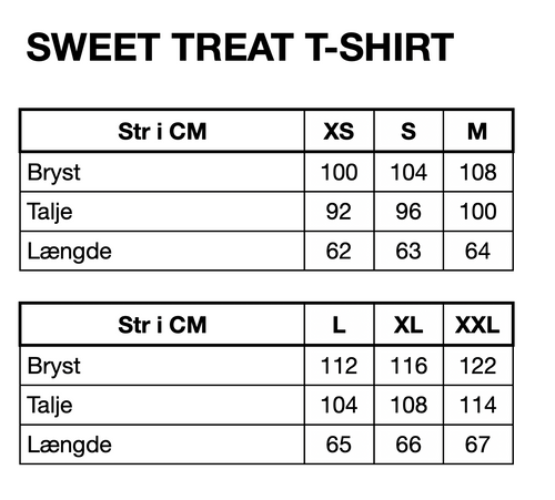 HUNKØN Sweet treat T-shirt T-shirts Light Yellow