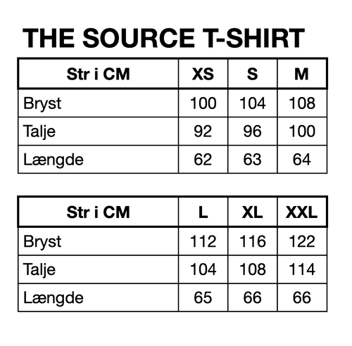 HUNKØN The Source T-shirt T-shirts White