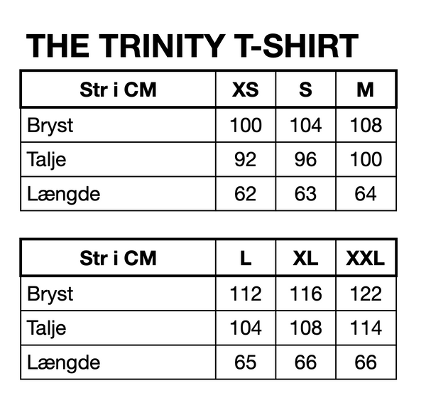 HUNKØN The Trinity T-shirt T-shirts Black