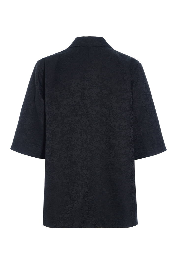 HUNKØN Thora Blazer Jakker Black