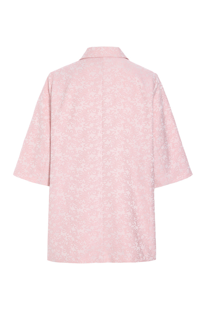HUNKØN Thora Blazer Jakker Soft Pink