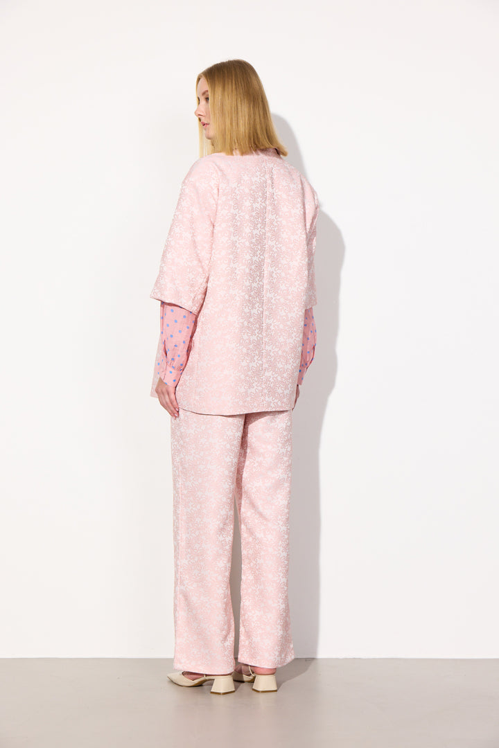 HUNKØN Thora Blazer Jakker Soft Pink
