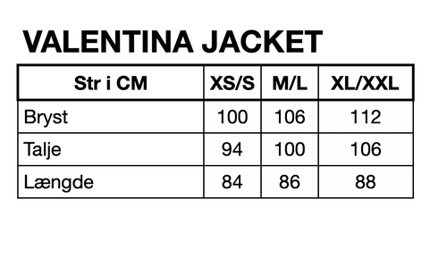 HUNKØN Valentina Jacket Jakker Cow
