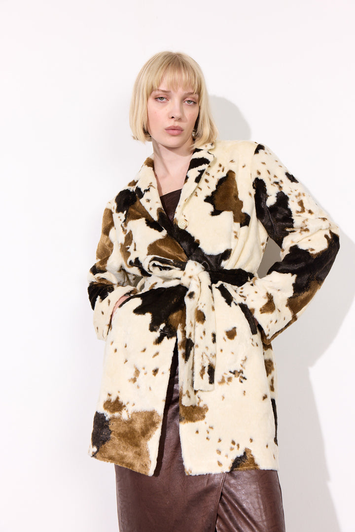 HUNKØN Valentina Jacket Jakker Cow