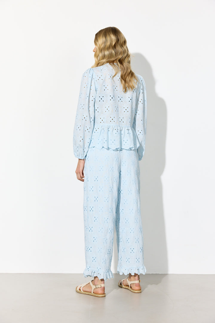 HUNKØN Vanya Shirt Skjorter Light Blue