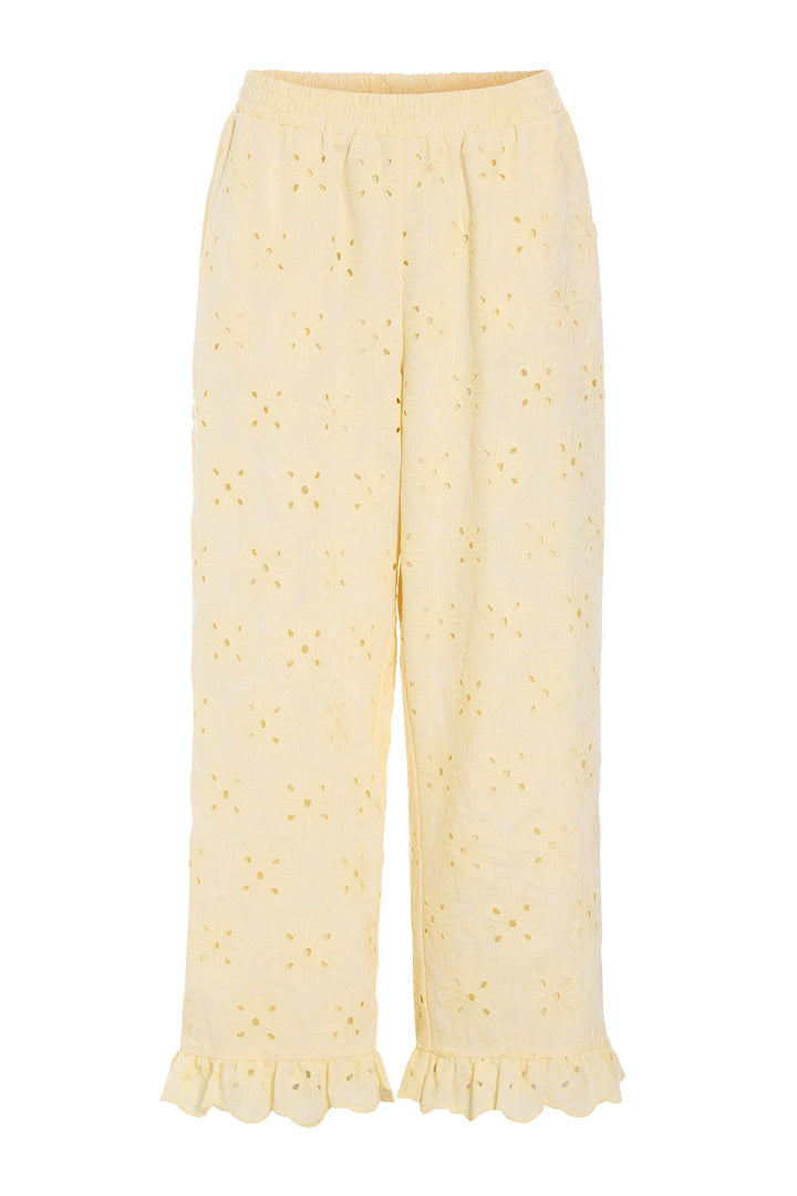 HUNKØN Vanya Trousers Bukser Soft Yellow