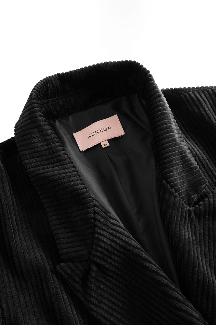 HUNKØN Vera Jacket Jakker Black