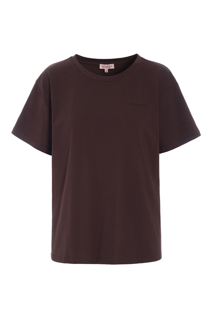 HUNKØN Vibe T-shirt T-shirts Brown