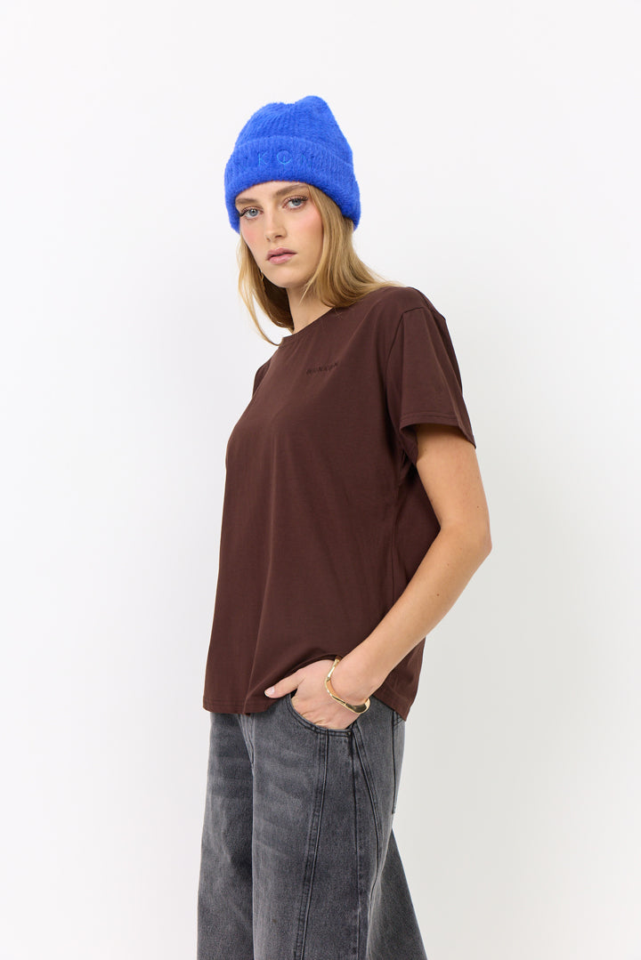 HUNKØN Vibe T-shirt T-shirts Brown