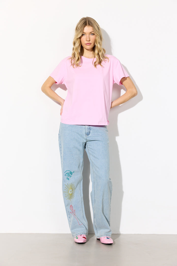 HUNKØN Vibe T-shirt T-shirts Rose