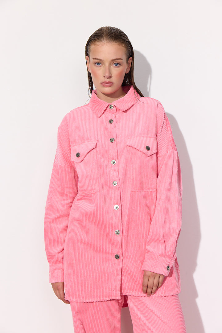 HUNKØN Vilda Shirt Skjorter Pink