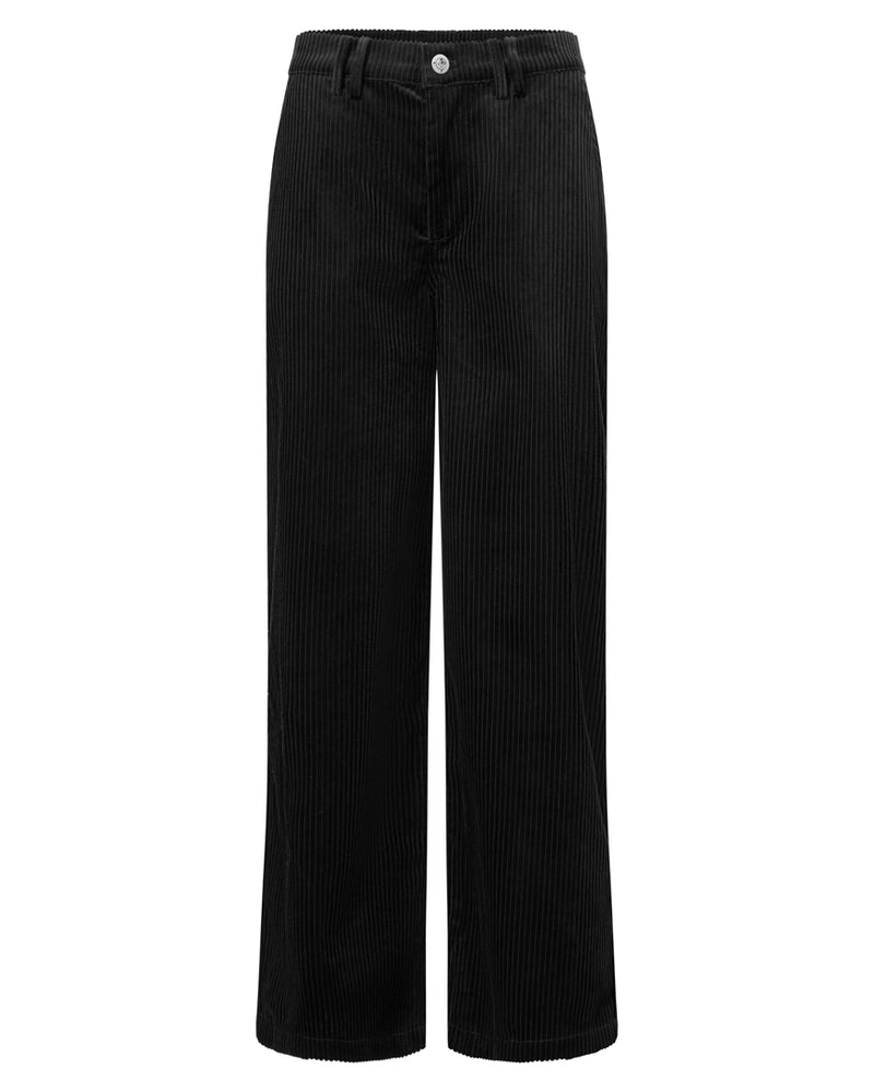 HUNKØN Vilda Trousers Bukser Black