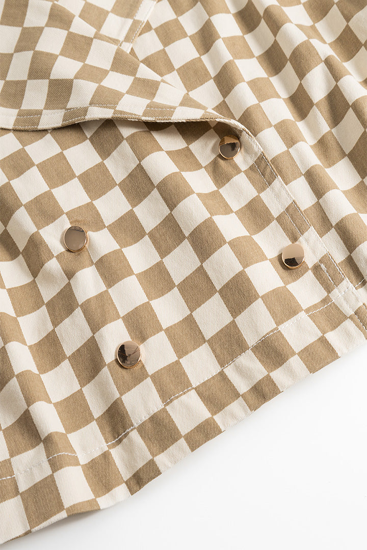 HUNKØN Viper Jacket Jakker Brown Checked