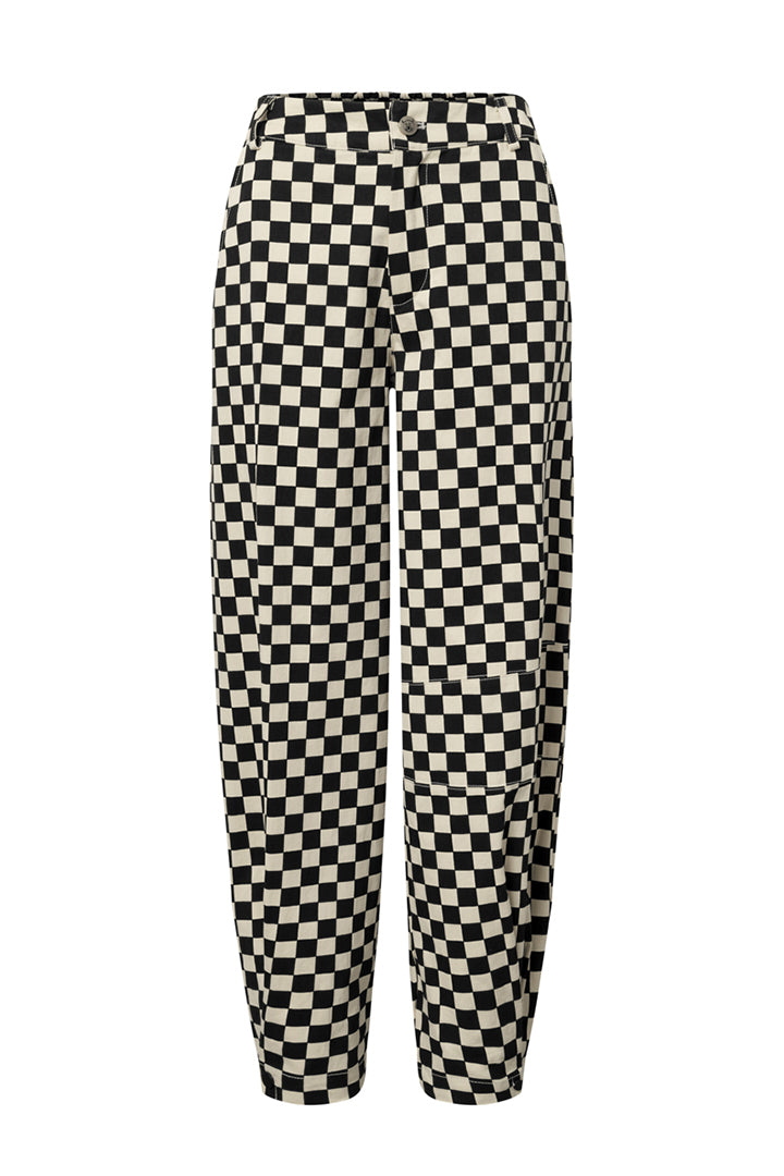 HUNKØN Viper Trousers Bukser Black Checked