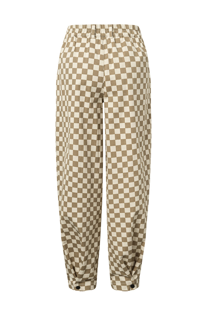 HUNKØN Viper Trousers Bukser Brown Checked