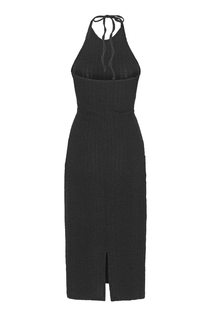 HUNKØN Vivian dress Kjoler Black