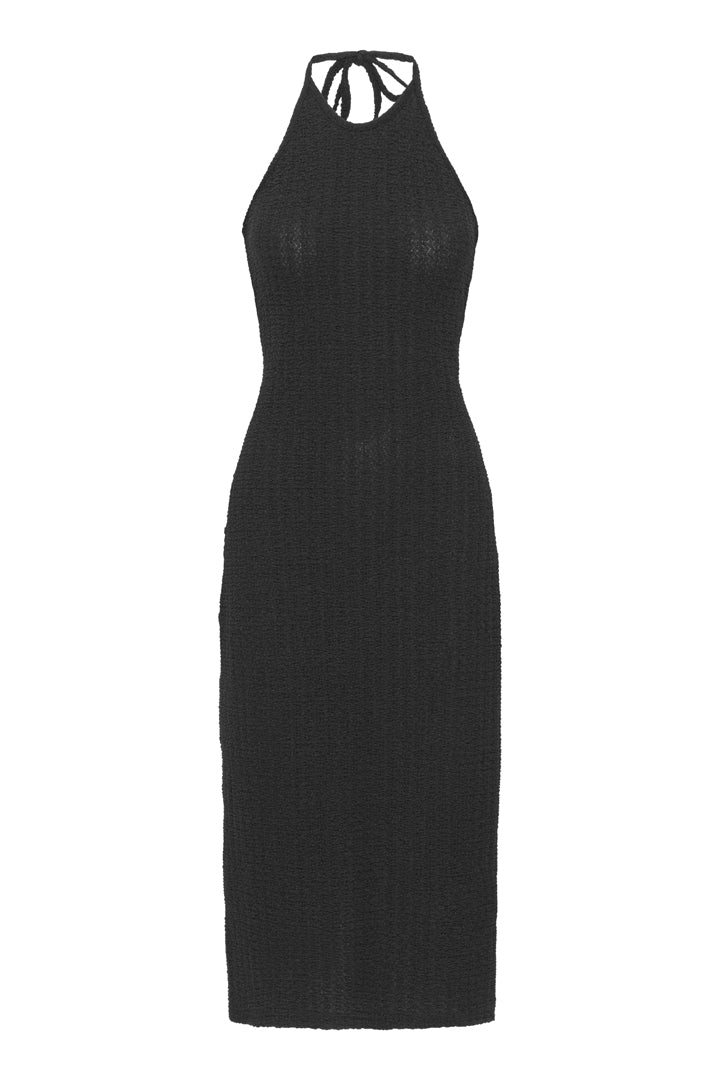 HUNKØN Vivian dress Kjoler Black