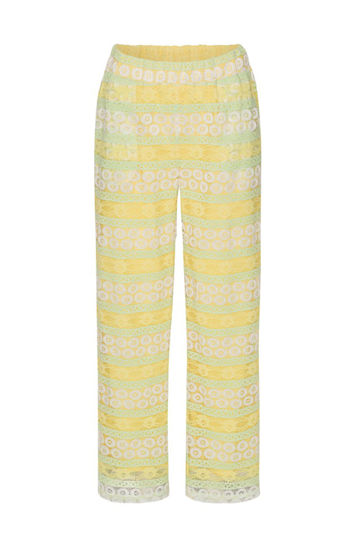 HUNKØN Yvonne Trousers Bukser Citrus