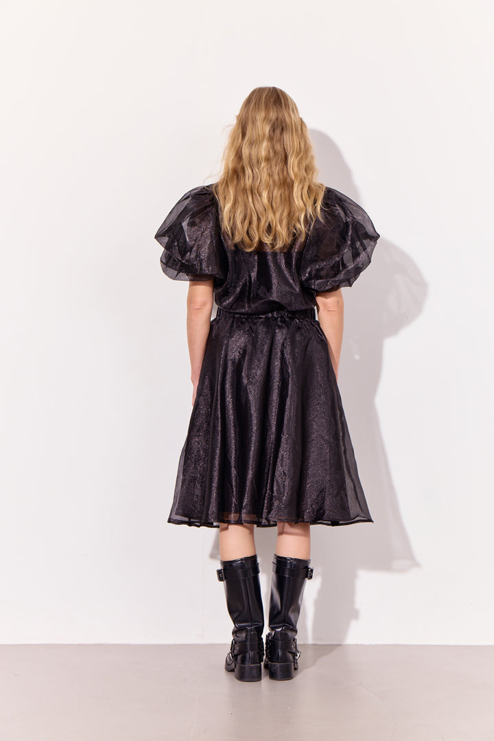 HUNKØN Zinnia Shirt Skjorter Black