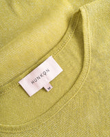 HUNKØN Zion Blouse Bluser Golden lime