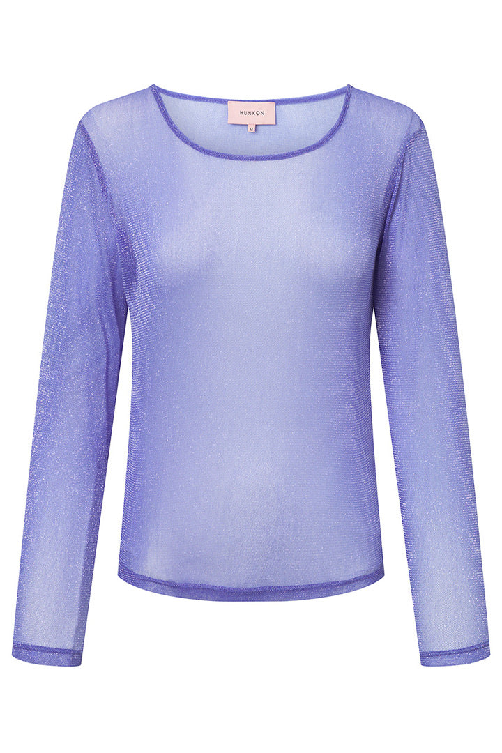 HUNKØN Zion Blouse Bluser Purple