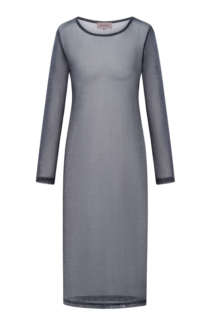 HUNKØN Zion Dress Kjoler Steel Grey