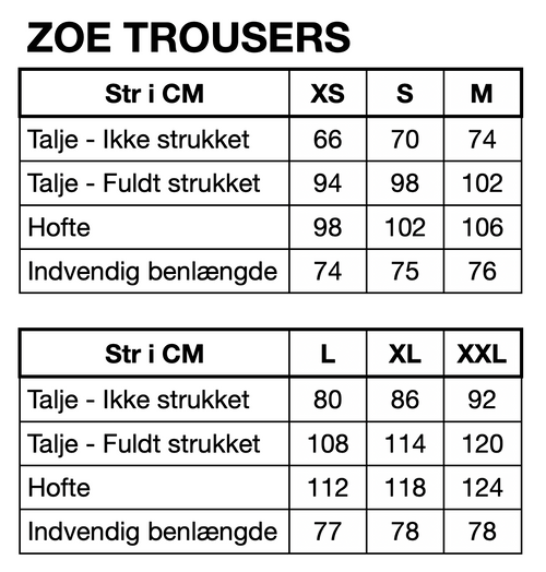 HUNKØN Zoe Trousers Bukser Pink Sea Creatures Art Print