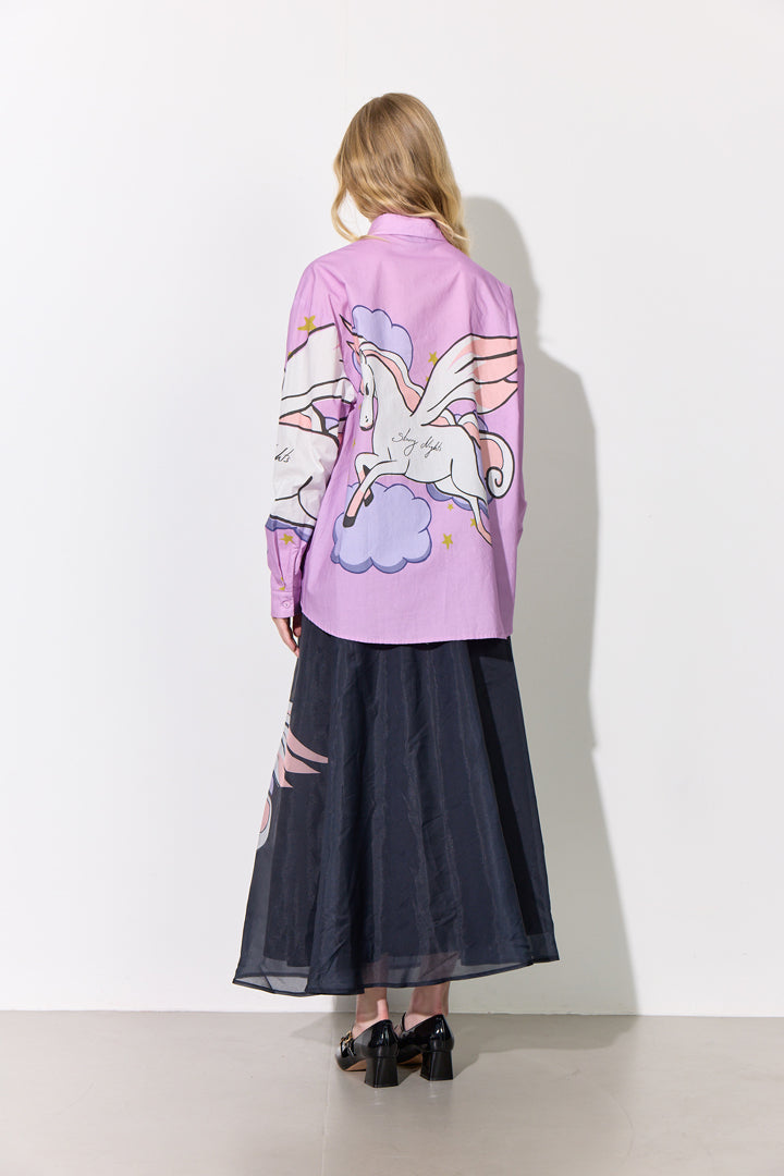 HUNKØN palma Shirt Skjorter Lavender