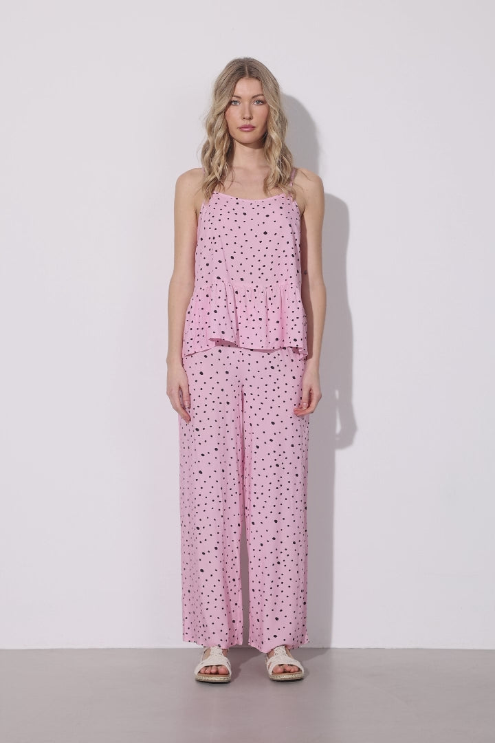 HUNKØN Kris Trousers Bukser Rose