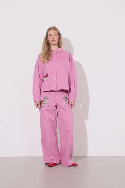 HUNKØN Electra Shirt Skjorter Pink