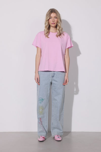 HUNKØN Vibe T-shirt T-shirts Rose