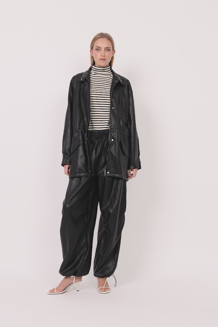 HUNKØN Daniela Jacket Jakker Black