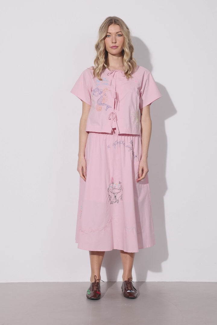 HUNKØN Nima Shirt Skjorter Rose