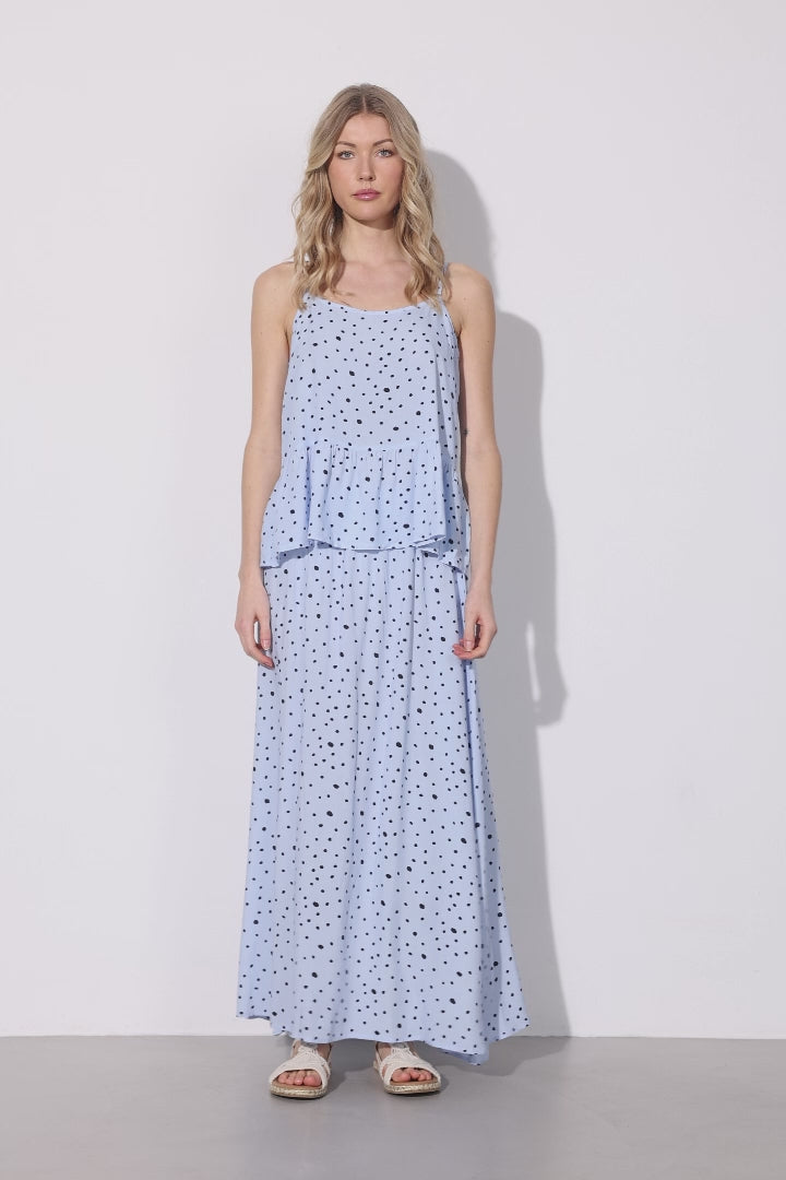 HUNKØN Kris Skirt Nederdele Blue