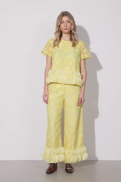 HUNKØN Aiko Blouse Bluser Yellow