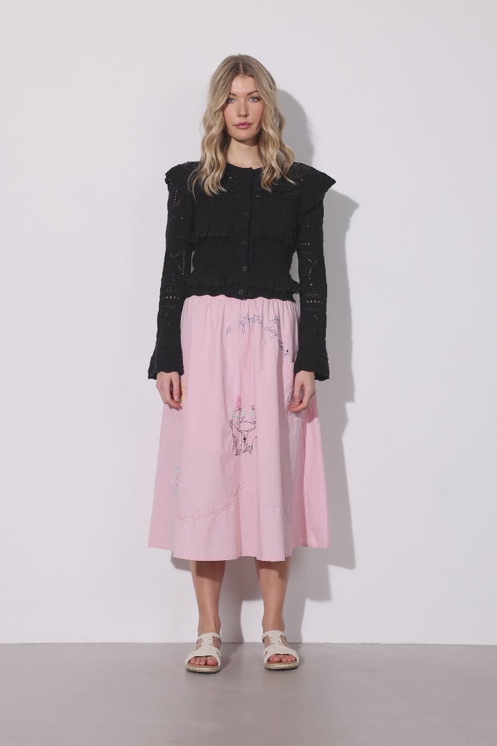 HUNKØN Sienna Knit Cardigan Cardigans Black