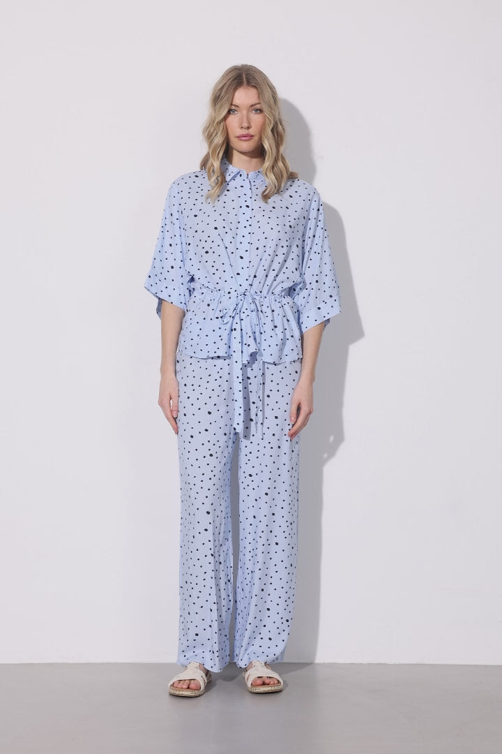 HUNKØN Kris Trousers Bukser Blue